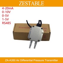 ZAA350 공기 가스 저차압 트랜스미터 풍력 차압 변환기 420mA 05V 15V RS4, 8.200100Pa  05V output