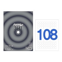 분류표기용 라벨( 108칸/100매/LS-3641/폼텍)