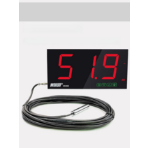 소음측정기 공사장 건설현장 데시벨 벽걸이 전광판, 업그레이드 내장 리튬배터리  플러그인 이중사용