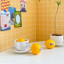 에코필름 발포 컬러 타일 퍼프시트지, 컬러링 버터