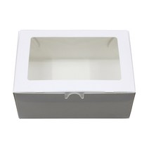 이홈베이킹 투명창원터치상자 15x21x8(높이높아요), 단품