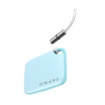 트래커 baseus 무선 스마트 트래커 anti-lost alarm tracker 키 파인더 아이 가방 지갑 파인더 앱 gps 기록 안티 분실 알람 태그 추적기, CHINA_T2 Blue
