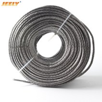 JEELY UHMWPE 섬유 브레이드 로프 윈치 라인 4WD 4x4 ATV UTV 보트 오프로드용 5mm 10m, [01] 5m grey, 01 5m grey