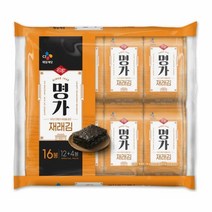 명가 재래김 홈캉스 바삭한 도시락반찬 CJ 우리집 식재료 4g 16EA, 30세트