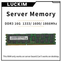추가 메모리 노트북 램 MT DDR3 240 핀 서버 RAM PC3 10600R 12800R 14900R DIMM 1.35V 1.5V 16GB 1333Mhz 1600Mhz 1866, MT DDR3 16G 1600