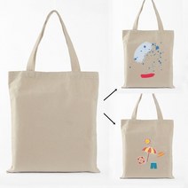 개성만점 캔버스 에코백 꾸미기 31x36cm 단체수업 _4981245EA