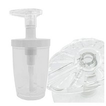 케이월드 샴푸용 디스펜서 화이트 직경:약 8.5 cm 높이: 18.5 cm