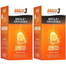 Anaca3 아나카3 팻 버닝 인퓨전 그린티 24티백 2개, 1개