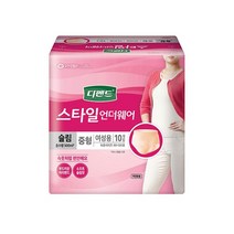 디펜드 스타일 언더웨어슬림 중형 여성용 10입 성인용 _ 4501209EA, $ 1, $ 본상품선택