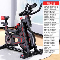 스핀 바이크 스피닝 자전거 집에서유산소운동 ST-119, 레드-블루투스 app  운동수치측정