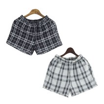 핫바 리얀 체크반바지 DM-210576