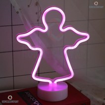 홈데코 잠자리 LED 네온사인 무드등(천사) 셀프인테리어 자취생 감성 아이