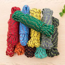 다용도 빨래줄 로프 밧줄 캠핑 노끈 빨랫줄 건조대 끈, 랜덤발송