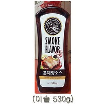 MDO4133 이슬 스모크향소스 530g 액상소스 구이소스 숯불향 고기요리소스/구이소스/구이요리소스/바베큐향, 1개