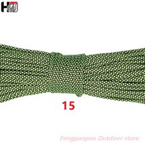 군용 파라코드 550 낙하산 로프 7 코어 등산 캠핑 서바이벌 5M 10M 15M 30M, [03] 15m, [10] Z-10