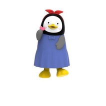 펭수 차량용 송풍구 클립형 방향제 스위트 파우더 힐링펭수, 4개, 1개입