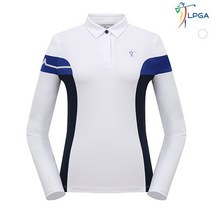 LPGA 여T 컬러 배색 제에리 티셔츠 L183TS655P