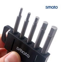 SMATO 임팩 육각비트세트 75mm 5PCS 6각 자석형 2.5 3 4 5 6mm SET 육각비트 렌치 육각 빗트 셋트 육각비트셋트 6각빗트셋트 육각빗트날 육각렌치 육각드라이버 전동드릴 충전드릴