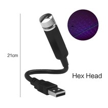 플라네타리움 플라네타륨 별무드등 천체투영기 별자리 은하수 조명 로맨틱 LED 별이 빛나는 하늘 밤 빛 USB, 02 Purple Blue Hex