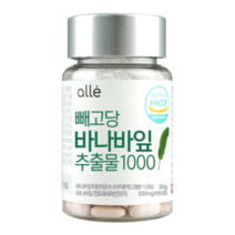 바나바잎 추출물 빼고당 알레 500mg x 60정 (30g), 1통