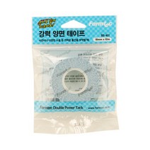 폼텍강력 부직포 양면테이프BS-411/18mmx10/1인치박스20개입