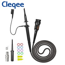 오실로스코프 부품 & 액세서리Cleqee P4250 100X 오실로스코프 프로브 안전을위한 2KV 고전압 절연 BNC 플, 한개옵션0