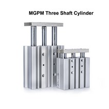 유압톱링크 3축 실린더 공압 가이드 에어 실린더 복동 mgpm 보어 mm 스트로크 mm, mgpm16-250z