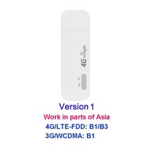 유심 데이터쉐어링 라우터 4G LTE 블루투스 차량용 휴대용 와이파이 USB, 버전 1
