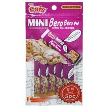 D17 캣츠 미니 베로베로 5p - 참치, 간식 맛, 1개