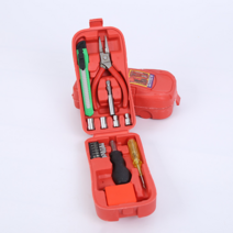 휴대용공구함 공구대 작업대 정리함박스형 자동차 세트 모델 포트폴리오 홈 다기능 하드웨어 조합 도구 키