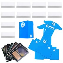 DeELF Panda Card Sleeves 500 ct TCG MTG 카드 슬리브 벌크 데크 프로텍터 표준 카드 슬리브 코드 매직 더 게더링 포켓몬 및 수집용 게임 카드, White