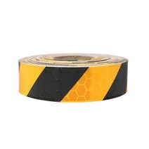 D [반사테이프 노/검(벌집/5cm)] 45미터 야간 고휘도 반사 테이프 차 자전거 오토바이 헬멧 안전휀스 DO, 반사테이프 노+검(벌집)