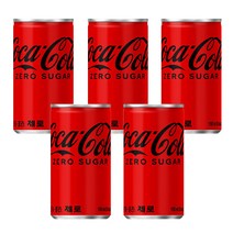 코카콜라제로 190ml ml x 15캔(박스안심포장) 미니캔 콜라캔 탄산음료