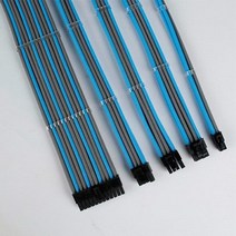 몬스타 블러드베슬 38 슬리빙 케이블 (0.38m 애쉬블루)