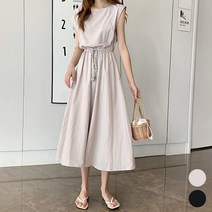 0 velys 여름 취향저격 스트랩 린넨 원피스 CSO1036