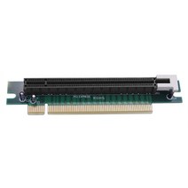 1U 컴퓨터 서버 특수 섀시를위한 90도 PCIEXPRESS 16X 익스텐더 카드, 02 Black