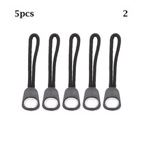 지퍼손잡이 5/10/15Pcs 지퍼 교체 풀러 끝 맞는 로프 태그 해결사 우편 코드 탭 클립 깨진 버클 가방 텐트 배낭, [26] Type2-2