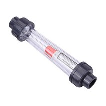 유량계 LZS-15 플라스틱 튜브 액체 물 로터 미터 유량 측정기 DN15 테스트 100-1000L/H