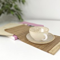 대나무 우드 찻잔 티 테이블 매트 식탁 받침 3size, 대