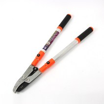 나무가지치기 5단 양손전지가위 날 8cm 최대길이 103cm 다목적 조경 원예용, 1개
