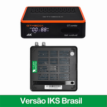 안드로이드티비 Android TV Box gtmedia gt 콤보 4k 8k hd tv 박스 android 9.0+dvb-s2xt2c 2gb+16gb m3u 위성 tv 수신기, 나는 플러그, iks가 있는 버전
