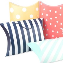 옆으로 접는 선물박스 간편한 특이한 날개형 볼록한 쇼핑백 센스 재밌는 단체 크리스마스 답례품 오목한, 제품선택, 옐로우 방울