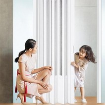 방충망 폴딩도어 현관 슬라이드 방충망 원룸 PVC, 모델4