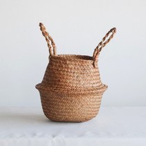 펫플랜트 라탄 바구니, 브라운,XXL