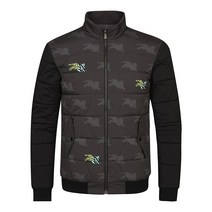 남성 지그재그 다운 패딩 점퍼_BGASJP001DY