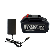 포틀랜드 배터리 호환 맥스 리튬이온 베터리 충전기 18V 4.0ah 밧데리 충전 어댑터, 맥스 4.0Ah 배터리 + 충전기