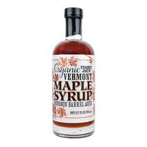 트레이더조 오가닉 버번 배럴 버몬트 메이플 시럽 275ml, '
