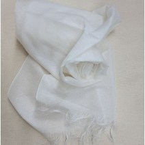 천연염색 체험학습용 한지 텐셀 스카프 입니다.