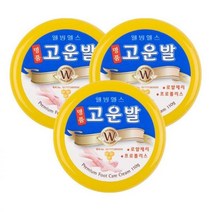 웰빙헬스 명품 고운발 풋크림 풋케어 발보습 발크림 3개