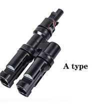 알루미늄 프로파일 IP67 2 ~ 1 T 분기 PV 커넥터 TUV 승인 FFM 또는 537 PP0 2.5mm sq 6.0mm TF0168, A type